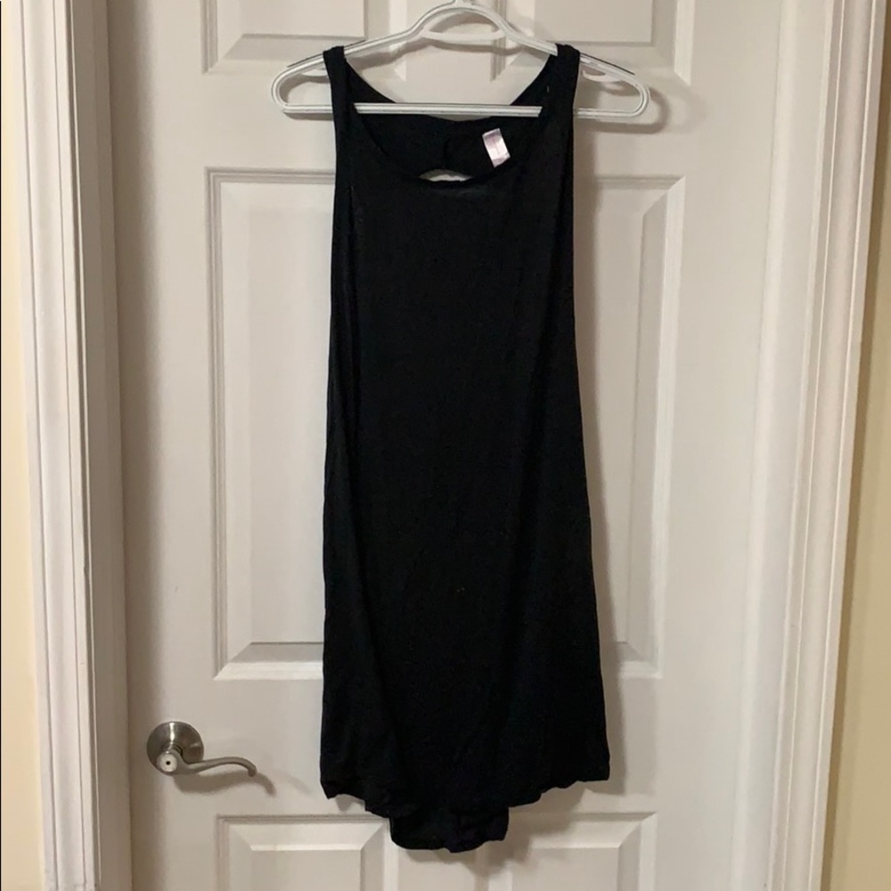 Open back dress
